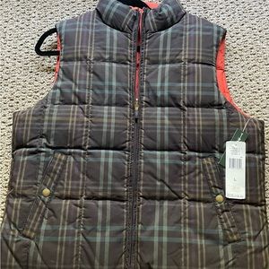 NWT Ralph Lauren reversible puffer vest.